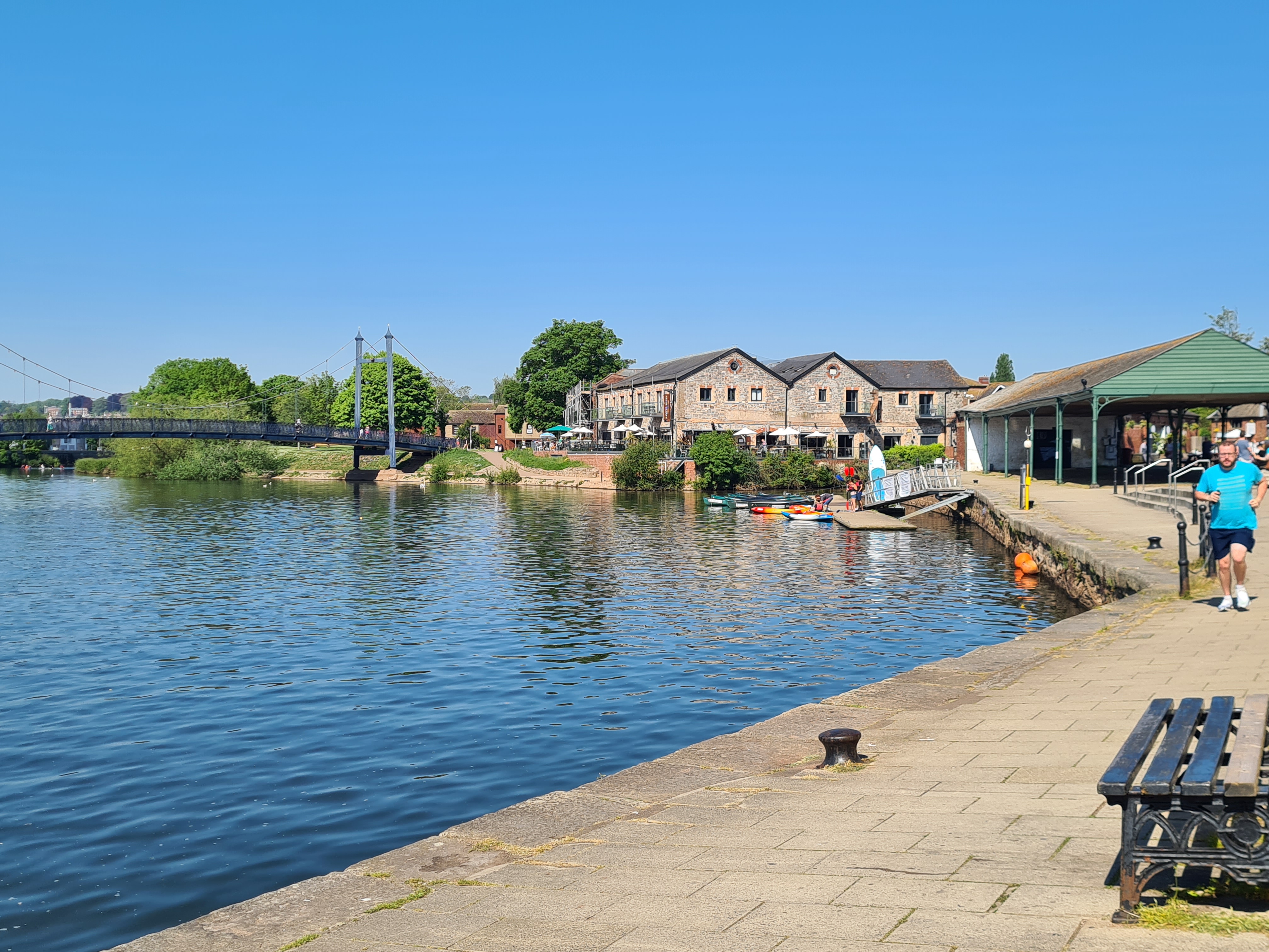 A photograph of exeter Quays.